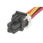 Molex 4 Way Female Mini-Fit TPA2 to 4 Way Female Mini-Fit TPA2 Wire to Board Cable, 1m