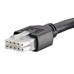 Molex 10 Way Female Mini-Fit Jr. to 10 Way Female Mini-Fit Jr. Wire to Board Cable, 500mm