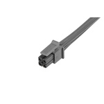 Molex 4 Way Female Micro-Fit 3.0 Unterminated Wire to Board Cable, 600mm
