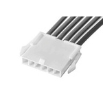 Molex 1 Way Male Mini-Fit Jr. to 1 Way Male Mini-Fit Jr. Wire to Board Cable, 600mm