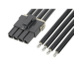 Molex 6 Way Female Mega-Fit to 6 Way Female Mega-Fit Wire to Board Cable, 300mm