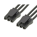 Molex 3 Way Female Super Sabre to 3 Way Female Super Sabre Wire to Board Cable, 600mm