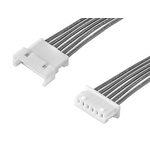 Molex 6 Way Female PicoBlade to 6 Way Male PicoBlade Wire to Board Cable, 75mm