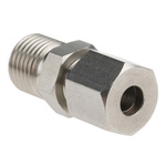 RS PRO Thermocouple Compression Fitting for use with Thermocouple With 6mm Probe Diameter, 1/4 BSPP