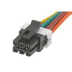 Molex 6 Way Female Micro-Fit TPA to 6 Way Female Micro-Fit TPA Wire to Board Cable, 150mm