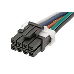 Molex 8 Way Female Mini-Fit TPA2 to 8 Way Female Mini-Fit TPA2 Wire to Board Cable, 1m