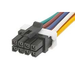 Molex 8 Way Female Micro-Fit TPA to 8 Way Female Micro-Fit TPA Wire to Board Cable, 300mm