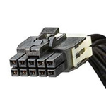 Molex 10 Way Female Nano-Fit to 10 Way Female Nano-Fit Wire to Board Cable, 300mm