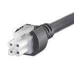 Molex 4 Way Female Mini-Fit Jr. to 4 Way Female Mini-Fit Jr. Wire to Board Cable, 1m