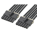 Molex 2 Way Female Mega-Fit Unterminated Wire to Board Cable, 150mm