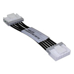 Molex 6 Way Female Mini-Lock to 6 Way Female Mini-Lock Wire to Board Cable, 300mm