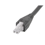 Molex 2 Way Female Mini-Fit Jr. Unterminated Wire to Board Cable, 500mm