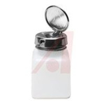 Bottle; 4 Oz.; Pure-Touch Cap or Pump Style; Square; White
