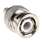 RS PRO 50Ω Straight Cable Mount BNC Connector, Plug