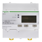 Schneider Electric PM1000 3 Phase LCD Digital Power Meter, 95mm Cutout Height