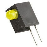 Marl 113-311-04, Yellow Right Angle PCB LED Indicator, Through Hole 2.1 V