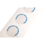 RS PRO Adhesive Pre-Printed Adhesive Label-Calibration Void If Seal Broken-. Quantity: 90