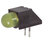 Dialight 550-2307F, Yellow Right Angle PCB LED Indicator, Through Hole 2.6 V