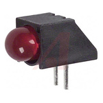 Dialight 550-0407F, Red Right Angle PCB LED Indicator 5mm (T-1 3/4), Through Hole