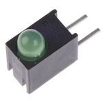 Dialight 551-0207F, Green Right Angle PCB LED Indicator 3mm (T-1), Through Hole