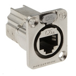 Neutrik, etherCON CAT6A D shape Connector for use with etherCON Connectors