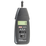 RS PRO Tachometer, Best Accuracy ±0.05 % Contact LCD 19999rpm