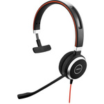 Jabra Evolve 40 UC Mono Black Wired USB A, Jack Plug On Ear Headset