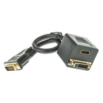 Clever Little Box AV Adapter, Male DVID to Female DVI-D, HDMI