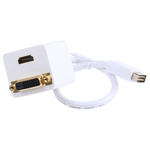 RS PRO 3 Port 2 Input DVI, HDMI Splitter