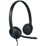 Logitech H340 Black Wired USB A On Ear Headset