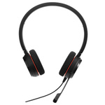 Jabra Evolve 20 Black Wired USB A On Ear Headset