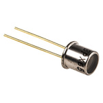 Centronic, BPX65 Full Spectrum Si Photodiode, 40 °, Through Hole TO-18