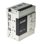 Mitsubishi FX3S Series PLC CPU for Use with FX3 Series, Relay Output, 12 (Sink/Source)-Input, Sink, Source Input