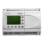 Mitsubishi Alpha 2 Series Logic Module, 100 → 240 V ac Supply, Relay Output, 15-Input, Digital Input