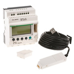 Schneider Electric Zelio Logic 2 Series PLC CPU for Use with Zelio 2, Relay Output, 6 (Digital)-Input, Digital Input