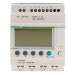Schneider Electric Zelio Logic Smart Series Logic Module, 120 V ac, 240 V ac Supply, Relay Output, 6-Input, Discrete