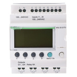 Schneider Electric Zelio Logic 2 Series PLC CPU for Use with Zelio 2, Relay Output, 8 (Digital)-Input, Digital Input