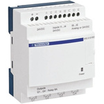 Schneider Electric Zelio Logic Series Logic Module, 24 V ac Supply, Relay Output, 12-Input, Discrete Input