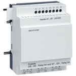 Schneider Electric Zelio Logic Series I/O module for Use with Zelio Logic Modules, 24 V ac Supply, Relay Output,