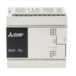 Mitsubishi FX3S Series PLC CPU for Use with FX3 Series, Relay, Transistor Output, 16-Input, DC Input