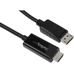 StarTech.com DisplayPort to HDMI Adapter, 2m Length - 3840 x 2160 Maximum Resolution