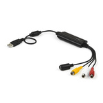 StarTech.com Composite, Audio RCA, S-Video to USB Video Converter, 720 x 480, 720 x 576 Maximum Resolution