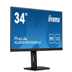 iiyama PROLITE XUB3493WQSU-B5 34in LED Monitor, 3440 x 1440