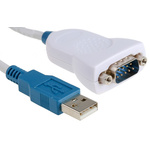 FTDI Chip RS232 USB A DB-9 Male Converter Cable