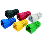 Telegartner, MP8 RJ Connector Hood & Boot for use with J00026A0165 MP8 RJ45 plug and Ø 6.3 mm cable
