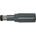 Lumberg, NEB/J DC Plug Rated At 3.0A, 34.0 V, length 36.0mm, Nickel