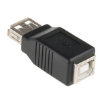 RS PRO USB A Female to USB B Female Adapter