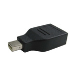 RS PRO Mini DisplayPort Male to DisplayPort Female Adapter
