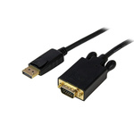 Startech DisplayPort to VGA Adapter, 3m Length - 1980 x 1200 Maximum Resolution