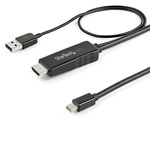 Startech 2 port HDMI to Mini DisplayPort Adapter, 1m Length - 4K Maximum Resolution